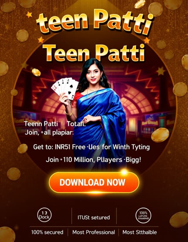Teen Patti Download Banner